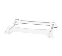 Desktop Stand for JBL Charge 5 6, Acrylic Speaker Bracket with Anti-Slip Base, Stylish Storage Holder Design(Transparent)