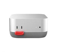 Desktop Stand for Mac mini M4, 2025 New Heat Dissipation Bracket Mount Dock for Mac Mini M4, Access to Power Button, Creative Cute Mount Accessories