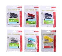 Desktop Stapler Assorted Colors Small Table Stapler 12 Sheet Stapler Fits onto 10# for Includes with Staple Remo Desktop Stapler with
