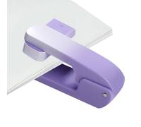 Desktop Stapler - Desk 360 Degree Swivel Stapling Machine for School | ABS Stainless Steel Build, Robust Ergonomic Design with Deep-Reach Stapling for Classroom, Home, Office, 4.72x1.38x2.17 inches
