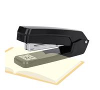 Desktop Staplers - Anti-Jam 360 Degree Binding Accessories | Swing-Arm Long Reach Desk Stapler | Swing-Arm Desk Stapler | School Stationery for Packaging Bookbinding Construction Crafting Home