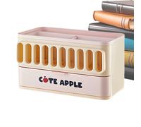 Desktop Storage | Non-Slip and Portable | Organisation for Storage on the Table | For Desk, Student Room, Home, Organisation, School, Daily Workplace, Work and S