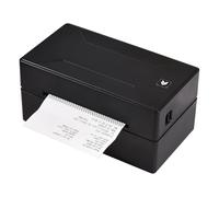 Desktop Thermal Label Printer for 4x6 Shipping Package Label Printing All in One Label Maker Wireless BT&USB Connection 180mm/s High Speed Thermal Sticker Printer Max.110mm Paper Width Compatible