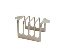 Desktop Toast Rack Stainless Steel Air Fryer Bread Slice Holder Tray Kitchen Accessory Burger Stand 12.4x6x6cm