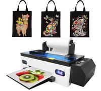 Desktop Transfer Printer Machine for Dark and Light Fabric Printing, A3 Custom Garment Printing Tool with Digital Display and Adjustable Temperature 55-120℃