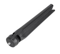 Desktop Tripod, Small Tripod 19cm Black Plastic Portable Adjustable Fill Light Desktop Tripod Table Top Tripod with 1/4 Inch Screw for Mobile Phone Clip and Fill Light