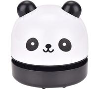 Desktop Vacuum Cleaner, Portable Corner Desk Vacuum Cleaner Mini Cute Vacuum Student Electric Eraser Suction Machine(panda)
