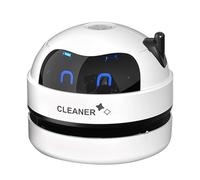 Desktop Vacuum Cleaner | Table Dust Tool | Desk Vacuum Crumb Cleaner | Portable USB Rechargeable Table Vacuum Cleaner for Cleaning Crumbs | Tabletop Keyboard Vacuum Cleaners with Removable Nozzle