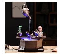 Desktop Waterfall Chinese Style Home Flowing Water Objects Personality Hanging Teapot Lucky Entrance Living Room Bedroom Tabletop Fountains Décor
