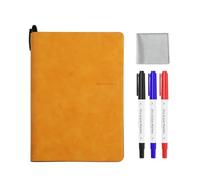 Desktop Whiteboard Notebook with Erasable Marker Small Erasable Whiteboard Double Side Writing Board for Notes Planning Creative Writing Board