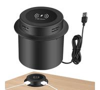 Desktop Wireless Charger, Desktop Wireless Charger - USB Invisible Wireless CARUMENT - Smart Multifunctional Mobile Phone Accessories for Desk, Counter, Bedside, Sog