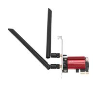 Desktop Wireless Network Adapter, 802.11AC Technology PCIE WiFi Network Card Adapter Supports 2.4G and 5G Dual Band BT4.2 433Mbps