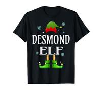 Desmond Elf Xmas Funny Men's Family Matching Christmas T-Shirt