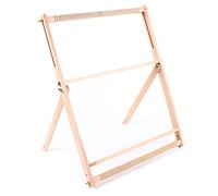 Desnysmf Wooden Handmade Weaving Loom with Three Gears Adjustable Frame Tapestry Weaving Kit with Comb and Bobbin, Large Weaving Loom for Adults Kids Multi-Craft Extra Large Lap Frame Looms