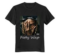 Desolate Men's Fetty Wap Hip Pop Short Sleeve T Shirt