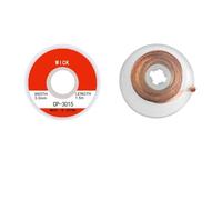 Desoldering Braid Solder Remover Copper Mesh Wire 1.5m Tape | This pure copper desoldering braid efficiently absorbs excess solder to clean circuit pads and protect delicate components.