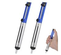 Desoldering Pump 2 Pack Solder Remover Tool Solder Sucker Desoldering Vacuum Pump Manual Desoldering Suction Pump Soldering Accessories