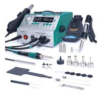 Desoldering Station, Automatic High-Power Electric Heating Soldering Iron, Rework Tool with Desoldering Pen for Precision Electronics Repair