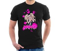 Despair Junko Enoshima Danganronpa Men's T-Shirt Black