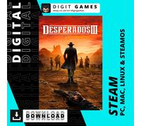 Desperados III 3 - Steam / PC & Mac Game