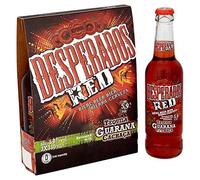 Desperados Red Tequila Guarana Cachaça Beer (24 x 330ml Bottles)