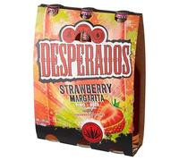 Desperados Strawberry Margarita Tequila flavoured Beer 3x400ml 6% ABV (Strawberry)