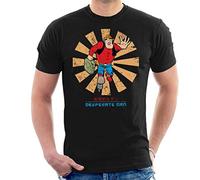 Desperate Dan Retro Japanese Men's T-Shirt Black