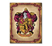 Desperate Enterprises Harry Potter - Gryffindor Tin Sign - Nostalgic Vintage Metal Signs - Made in the USA