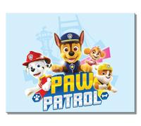 Desperate Enterprises Paw Patrol Tin Sign - Nostalgic Vintage Metal Wall Décor for Kids Bedroom - Made in USA