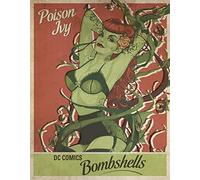 Desperate Enterprises Poison Ivy - DC Comics Bombshells Tin Sign - Nostalgic Vintage Metal Wall Decor - Made in USA