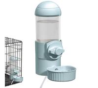 Desperate of Water Bottles for Dogs | Automatic Heated Bunny Water Dispenser 500ml | Pet Cage Water Dispenser, USB Charge Removable Water Feeder for