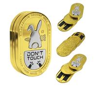 Desperate Rabbit Fidget Slider, Metal Fidget Slider Toys With Clicking Sound Portable Anti-Stress Sensory Toys For Men Teens Travel Classroom Kids School Relaxation