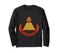 Desperately Seeking Susan's Illuminati Freemason Pyramid Eye Long Sleeve T-Shirt