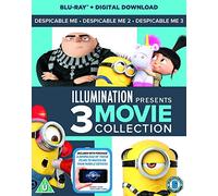 Blu Ray Despicable Me Trilogy Movie Film Collection dispecable dispicable 123