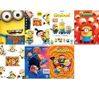 Despicable Me 1-4 & Minions 1-3 DVD Collection -Despicable Me / Despicable Me 2 / Despicable Me 3 / Despicable Me 4 / Minions / Minions The Rise Of Gru / Minions & Monsters DVD