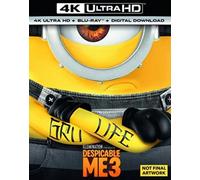 DESPICABLE ME 3 - 4K UHD (Blu Ray) Region free