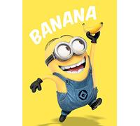 Despicable Me "Banana" Canvas Print, Cotton, Multi-Colour, 3.20 x 60.00 x 80.00 cm