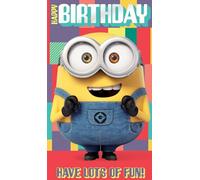 DESPICABLE ME BIRTHDAY CARD