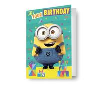 Despicable Me Birthday Card 3D-Effect Lenticular A Fantastic Card For All Occasions