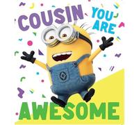 DESPICABLE ME COUSIN BIRTHDAY CARD