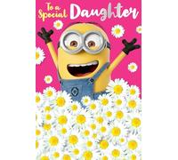 DESPICABLE ME DAUGHTER BIRTHDAY CARD