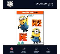 DESPICABLE ME DOUBLE FILM PACK PART 1 AND 2 Blu-ray Pierre Coffin Brand New R2