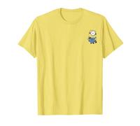 Despicable Me Duo Shine Minion Pocket Print T-Shirt