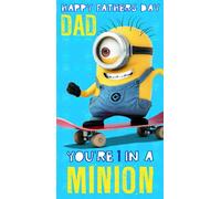 Despicable Me Fathers Day Card for Your Dad, BBF01