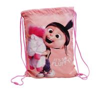 Despicable Me It's So Fluffy Drawstring Bag in Pink Despicable Me Pink One Size