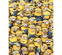 Despicable Me Many Minions Canvas Print, Multi-Colour, 40 x 50 cm
