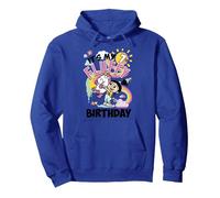 Despicable Me Minions Agnes It's My 7th Fluffy Birthday Pullover Hoodie, Adult Unisex, Royal Blue, Large