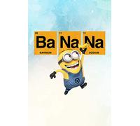 Despicable Me Minions Banana Elemental Square Happy Portrait Final Planning Book: size 6" x 9", 114 pages