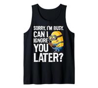 Despicable Me Minions Can I Ignore You Later Tank Top