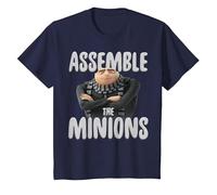 Despicable Me Minions Gru Assemble The Minions Arms Crossed T-Shirt, Youth, Navy Blue, 2T